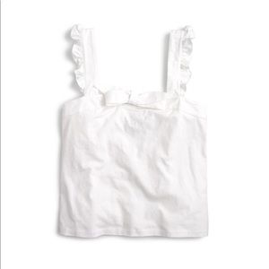NWT J.crew trim bow top size medium